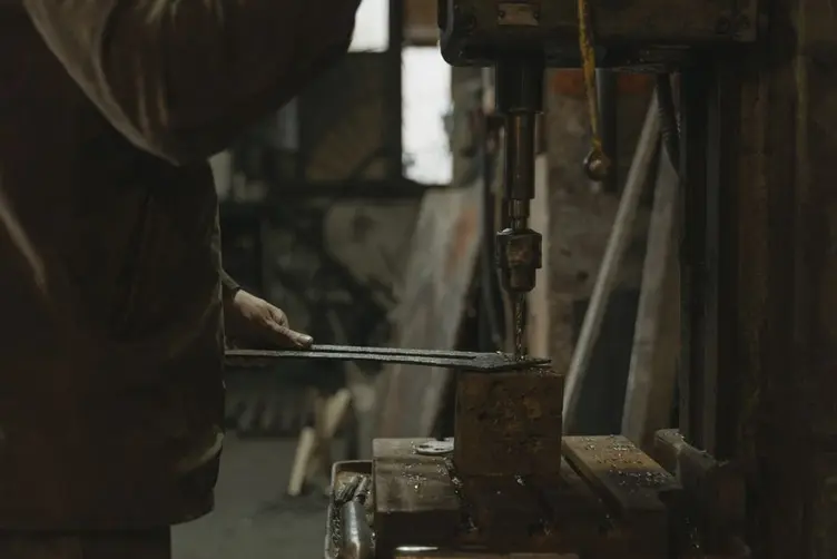 Small manufacturing workshop in Australia